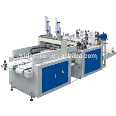 450x2 Full Automatic High Speed T-shirt Bag Making Machine