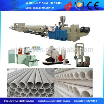 PVC PIPE EXTRUDING LINE MAKING MACHINE