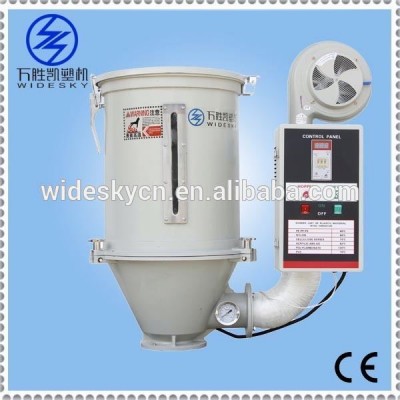 dryer and crystalizer for pet flakes